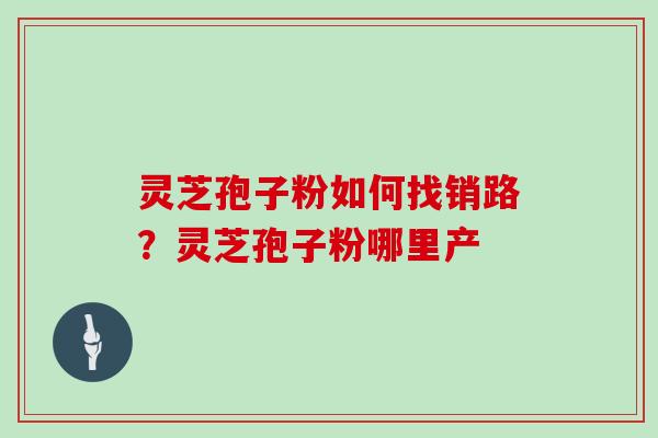 灵芝孢子粉如何找销路？灵芝孢子粉哪里产