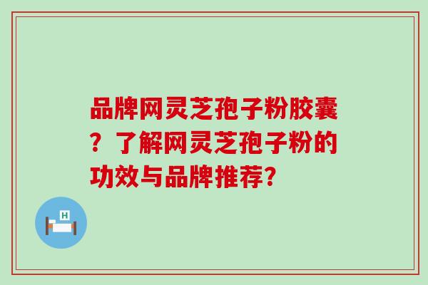 品牌网灵芝孢子粉胶囊？了解网灵芝孢子粉的功效与品牌推荐？