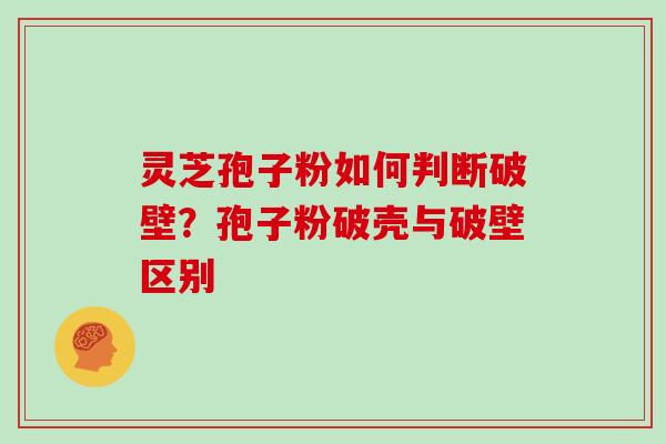 灵芝孢子粉如何判断破壁？孢子粉破壳与破壁区别