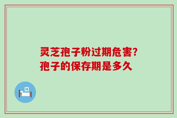 灵芝孢子粉过期危害？孢子的保存期是多久