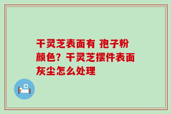 干灵芝表面有 孢子粉颜色？干灵芝摆件表面灰尘怎么处理