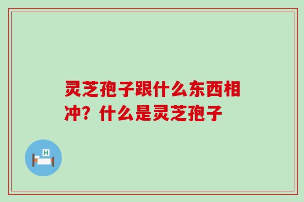 灵芝孢子跟什么东西相冲？什么是灵芝孢子