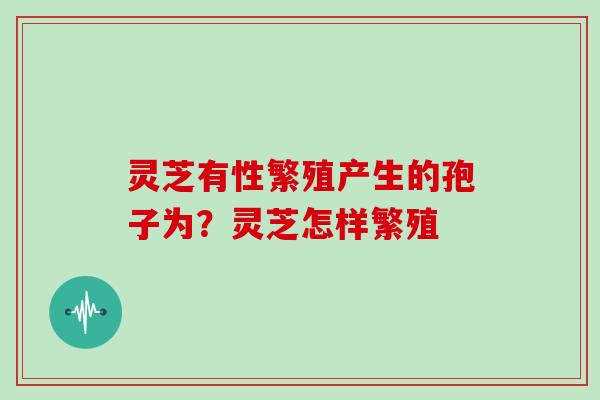 灵芝有性繁殖产生的孢子为？灵芝怎样繁殖