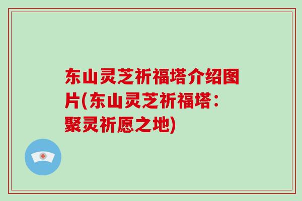 东山灵芝祈福塔介绍图片(东山灵芝祈福塔：聚灵祈愿之地)