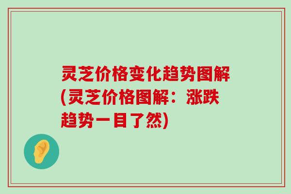 灵芝价格变化趋势图解(灵芝价格图解：涨跌趋势一目了然)