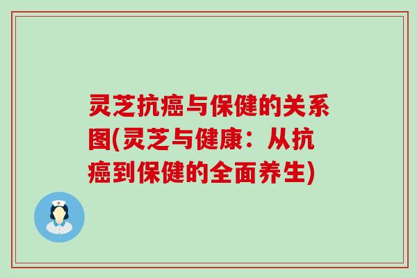 灵芝抗与保健的关系图(灵芝与健康：从抗到保健的全面养生)