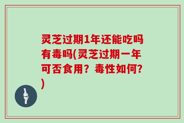 灵芝过期1年还能吃吗有毒吗(灵芝过期一年可否食用？毒性如何？)